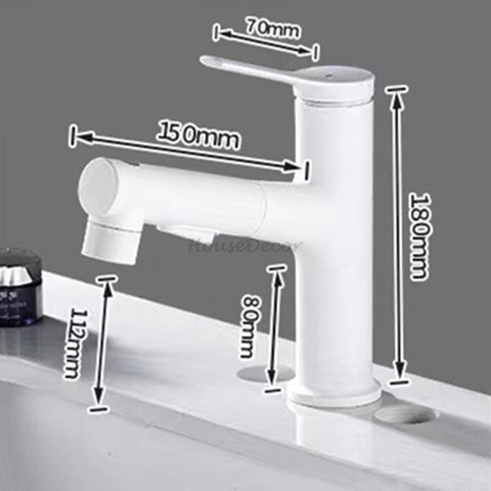 Modern kitchen sink mixer tap pull out spray additional view