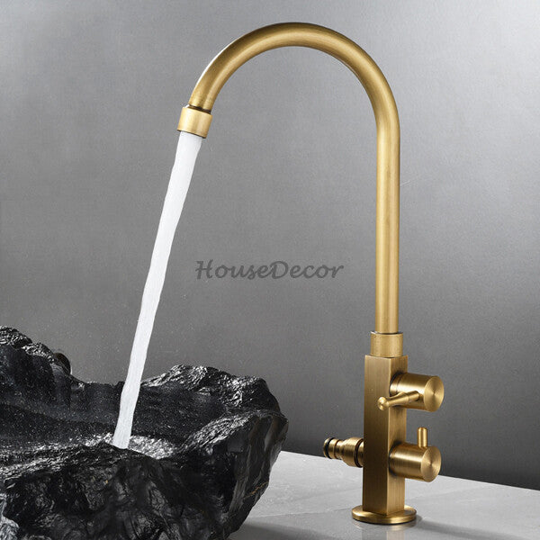 Modern Brass utility faucet detailed product view additional view