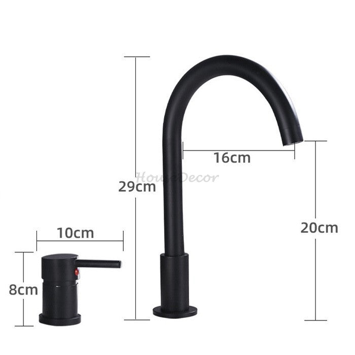 Modern bath shower mixer tap single lever control additional view