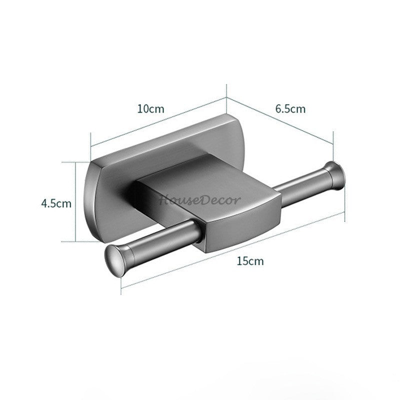 Modern Brass robe hook wall mounted design additional view