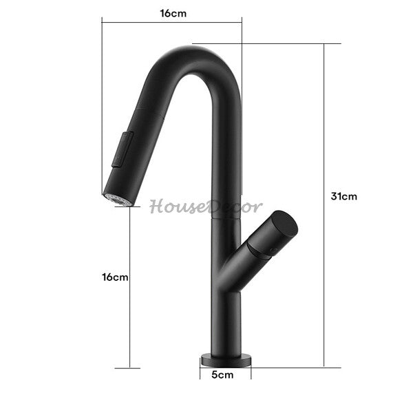 Modern bath shower mixer tap pull out spray additional view