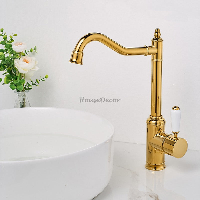 Brass bath shower mixer tap swivel spout additional view