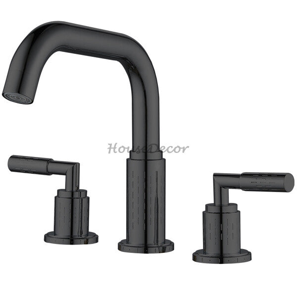 Modern bath shower mixer tap swivel spout detail view