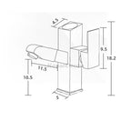 Modern bath shower mixer tap pull out spray additional view
