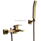 Modern bath shower mixer tap wall mounted design main view