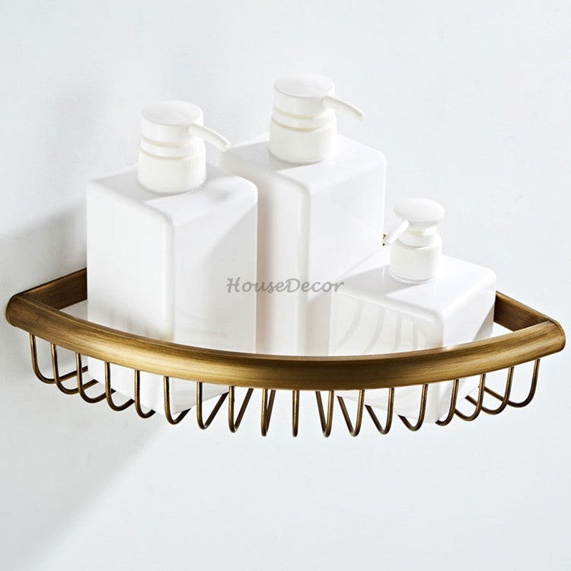Antique Brass towel rack detailed product view additional view