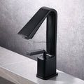 Modern bath shower mixer tap deck mounted design detail view