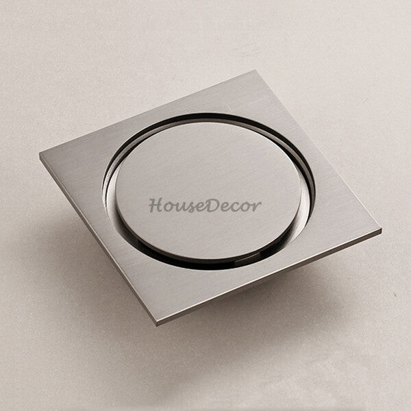 Modern shower drain detailed product view additional view