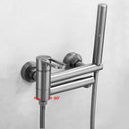 Brass bath shower mixer tap handheld shower set additional view
