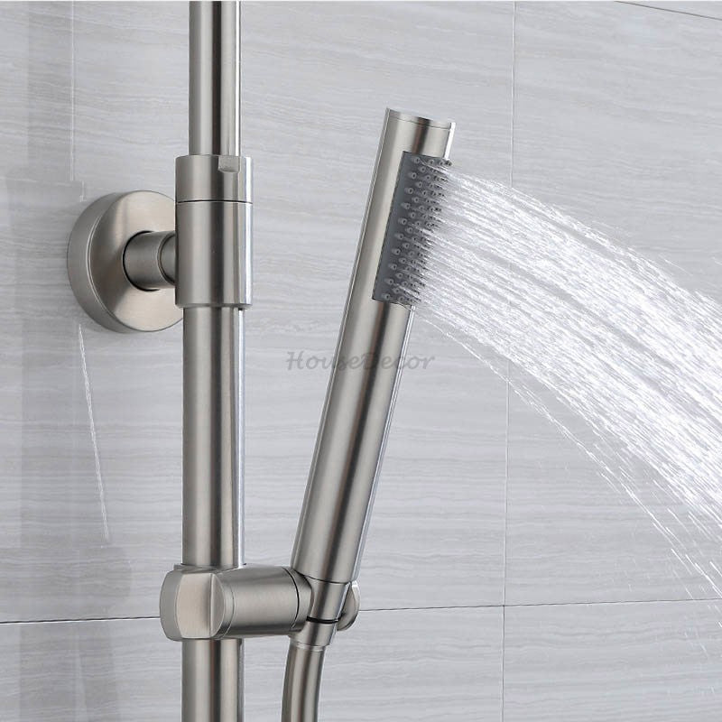 Modern bath shower mixer tap wall mounted design additional view