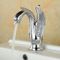 Silver bath shower mixer tap deck mounted design main view