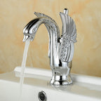 Silver bath shower mixer tap deck mounted design main view
