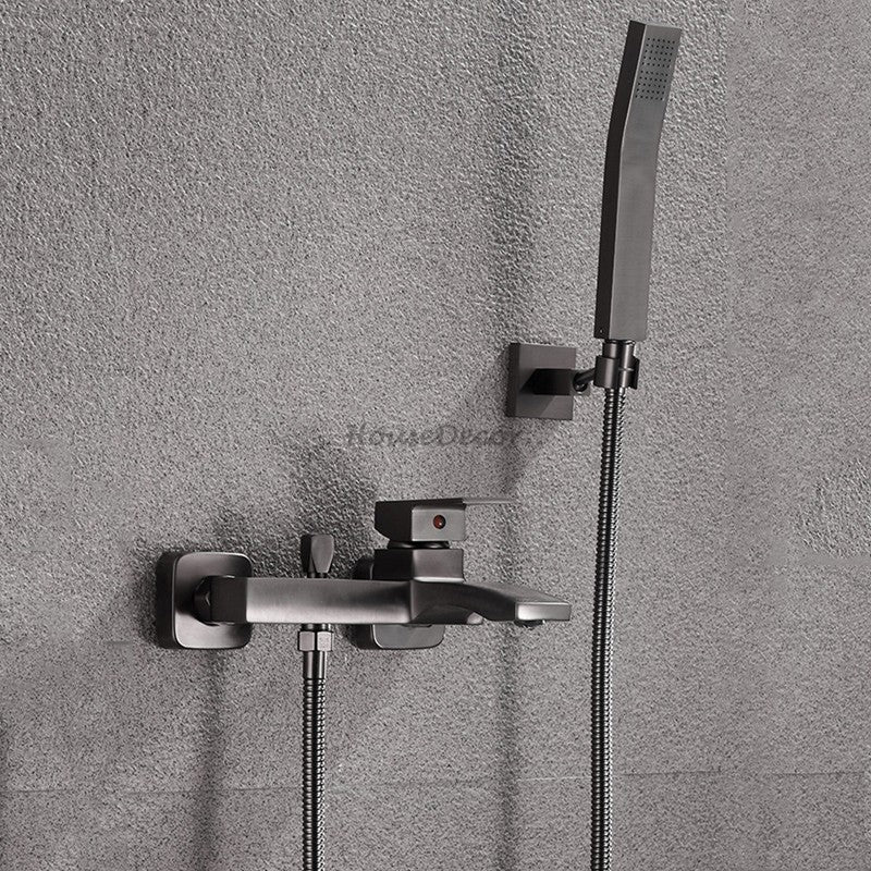 Modern bath shower mixer tap wall mounted design additional view