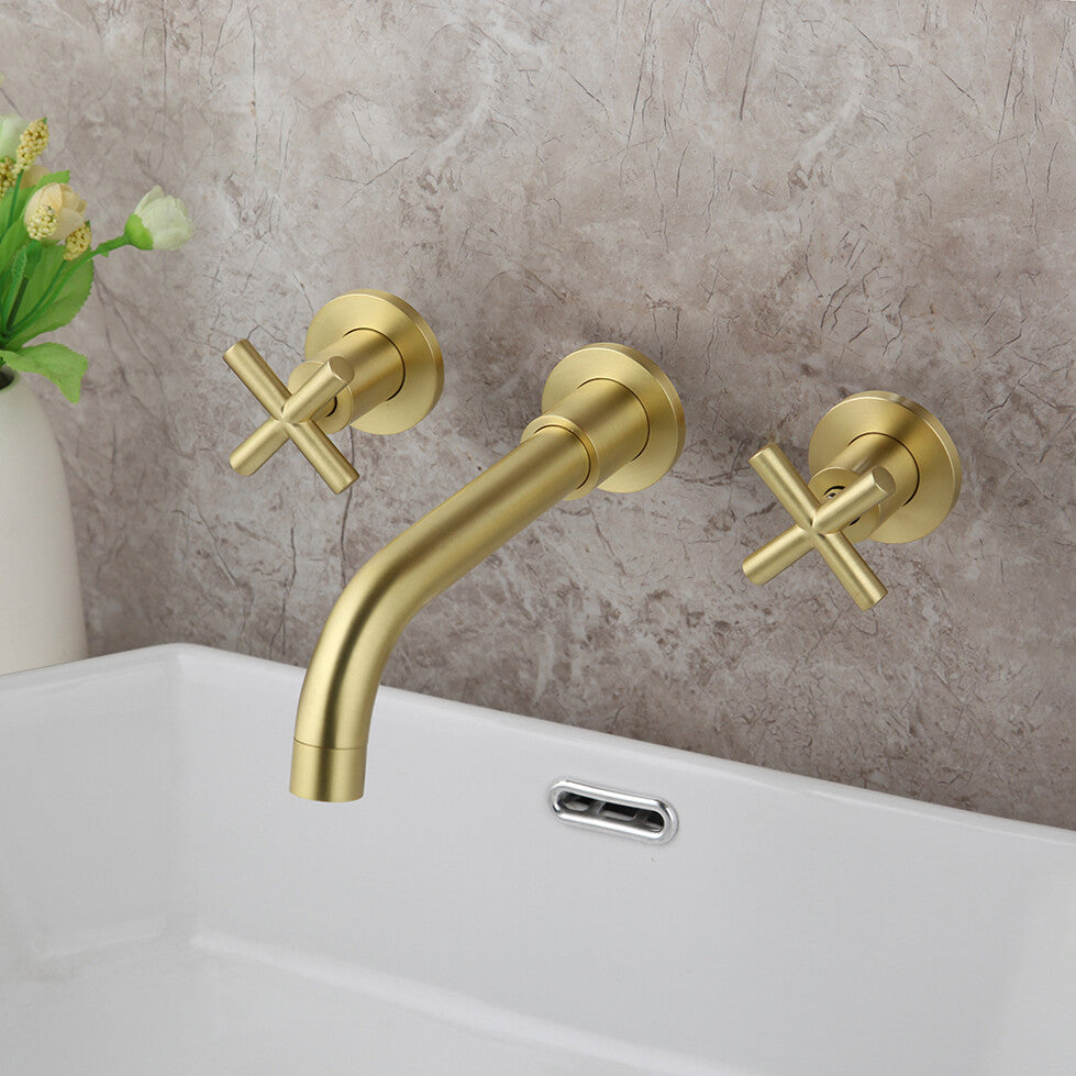 Brass bath shower mixer tap wall mounted design additional view