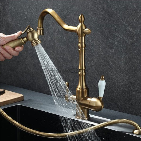 Modern bath shower mixer tap swivel spout additional view