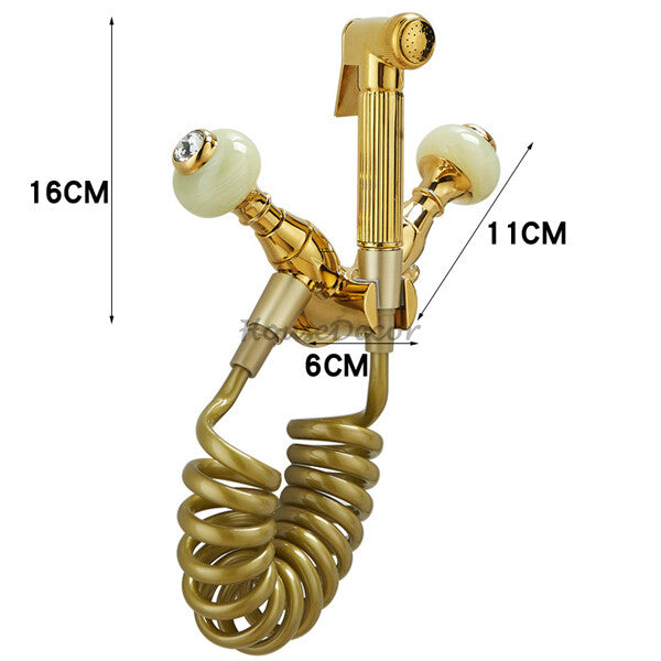 Gold home product handheld shower set additional view