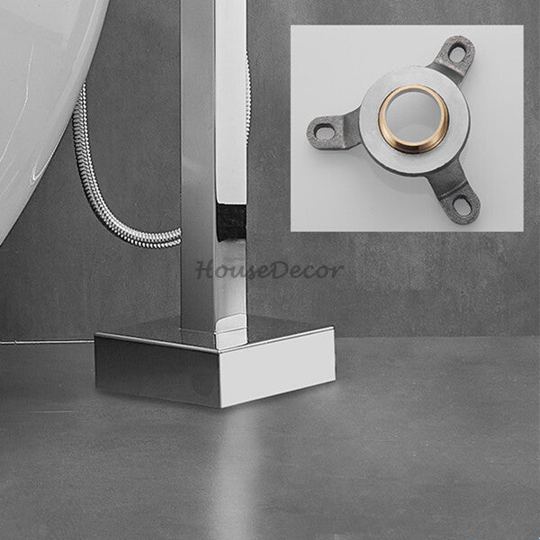 Modern bath shower mixer tap waterfall spout additional view