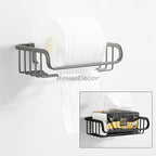 Modern Aluminum toilet paper holder wall mounted design additional view