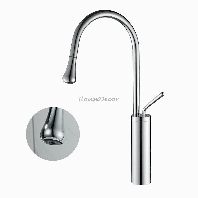 Modern bath shower mixer tap pull out spray additional view