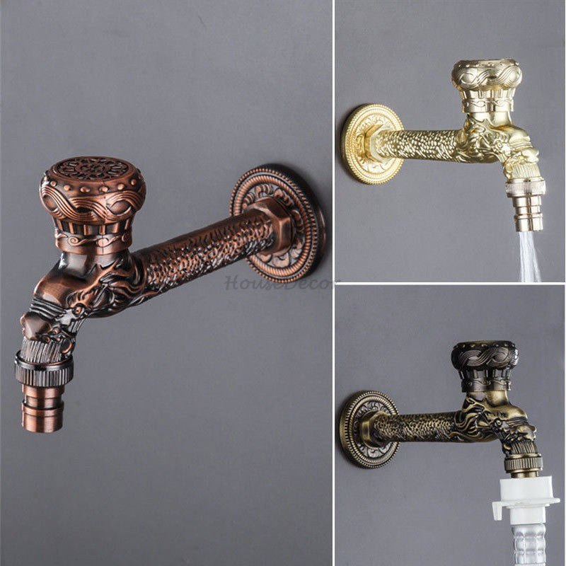 Modern utility faucet wall mounted design main view