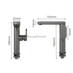 Modern bath shower mixer tap swivel spout additional view