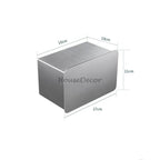 Modern Stainless Steel toilet paper holder detailed product view additional view