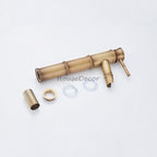 Modern Brass bath shower mixer tap deck mounted design additional view