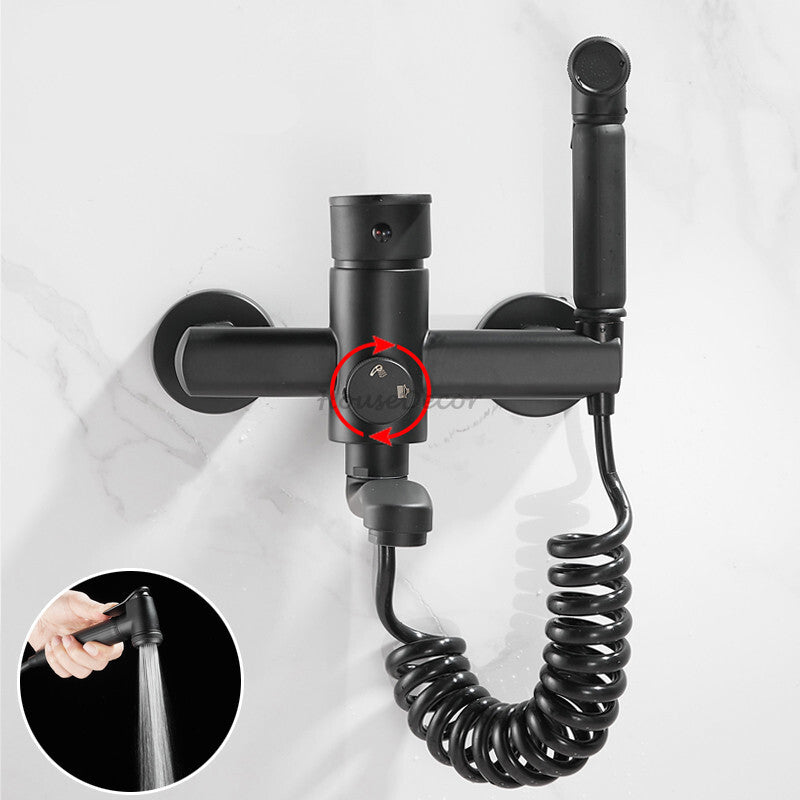 Modern bath shower mixer tap swivel spout additional view