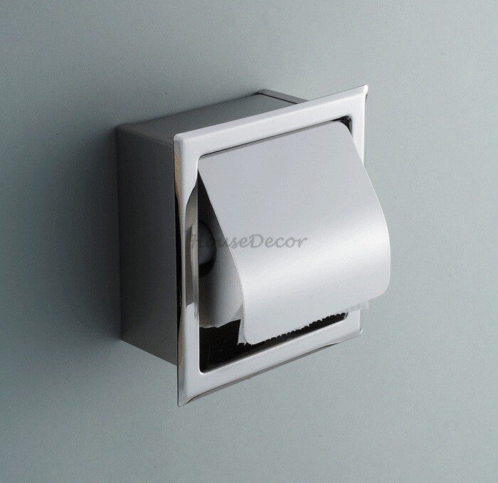 Modern Stainless Steel toilet paper holder detailed product view main view