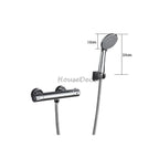 Modern bath shower mixer tap wall mounted design additional view