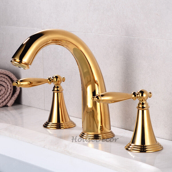 Modern bath shower mixer tap 3 hole installation additional view