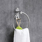 Modern Stainless Steel towel ring detailed product view main view