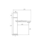 Modern bath shower mixer tap deck mounted design additional view