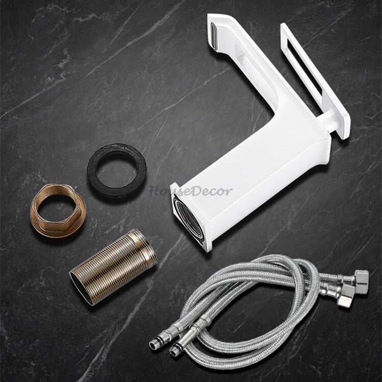Modern bath shower mixer tap waterfall spout additional view