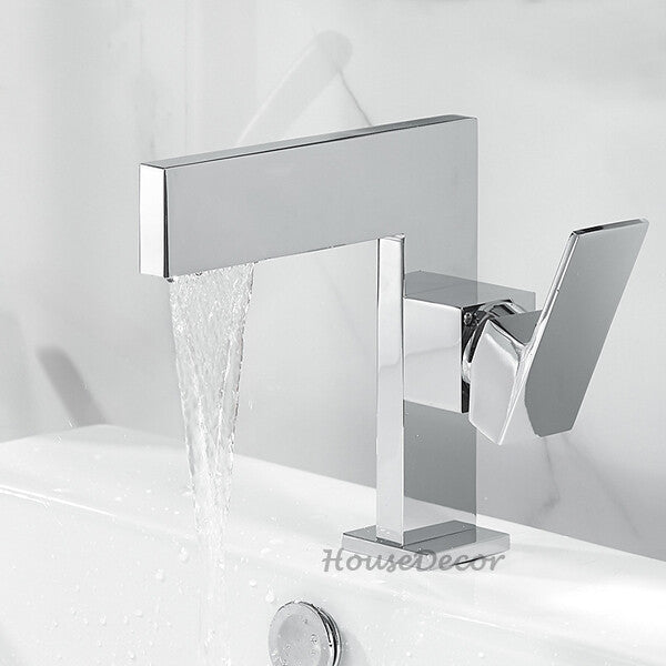 Brass bath shower mixer tap waterfall spout additional view