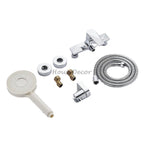 Chrome bath shower mixer tap wall mounted design additional view