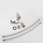 Modern bath shower mixer tap waterfall spout additional view