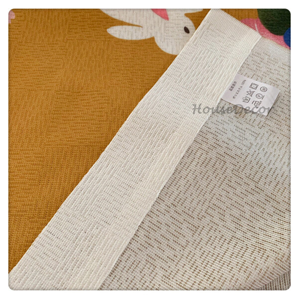Modern Fabric doorway curtain detailed product view additional view