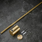 Brass towel rack wall mounted design additional view