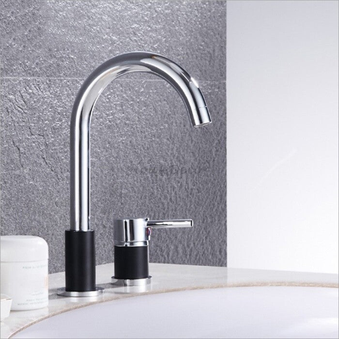 Modern bath shower mixer tap single lever control additional view