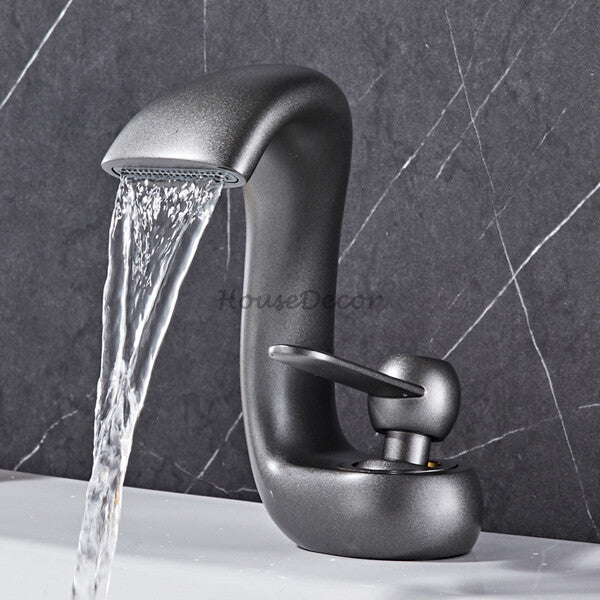 Brass bath shower mixer tap waterfall spout additional view
