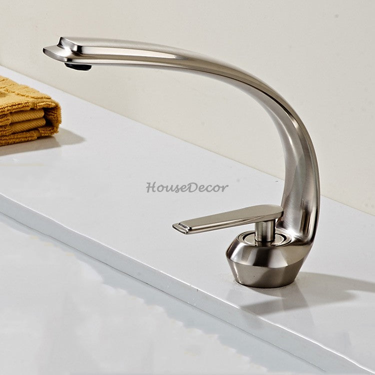 Modern bath shower mixer tap single lever control additional view