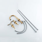 Modern bath shower mixer tap swivel spout additional view