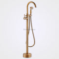 Antique Brass bath shower mixer tap handheld shower set main view