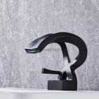 Modern Brass bath shower mixer tap waterfall spout additional view