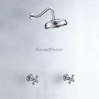 Modern shower head dual handle control main view