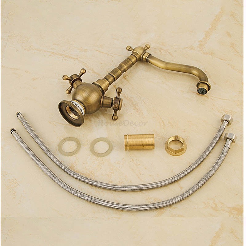 Modern kitchen sink mixer tap swivel spout additional view
