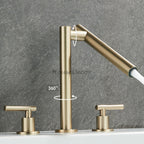 Modern bath shower mixer tap deck mounted design main view