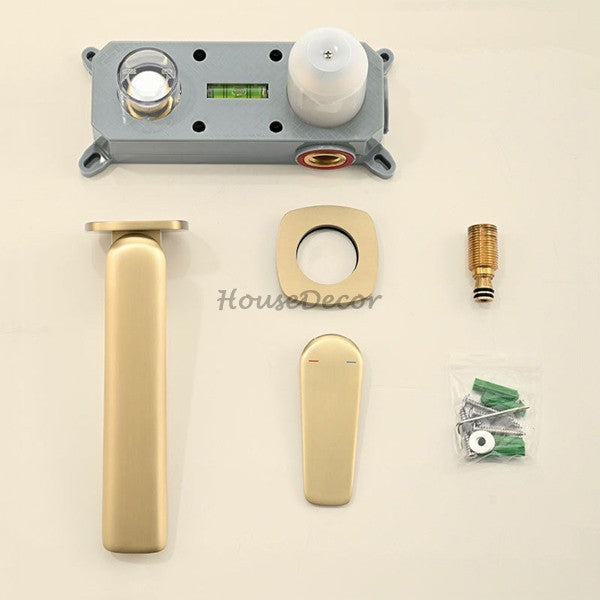 Modern bath shower mixer tap swivel spout additional view
