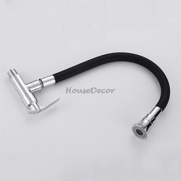 Modern kitchen sink mixer tap swivel spout additional view